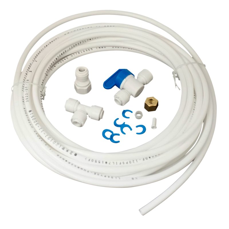 KIT DE INSTAL ICE MAKER CON UNION, TUERCA Y LLAVE DE PASO