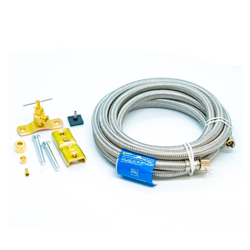 KIT DE INSTALACION ICE MAKER MANG ACERO INOX
